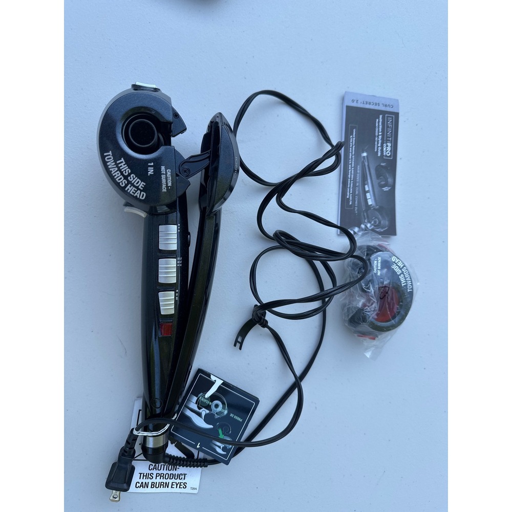 Conair InfinitiPro Curl Secret 2.0 Automatic Curler Black CD223 Hair Styler